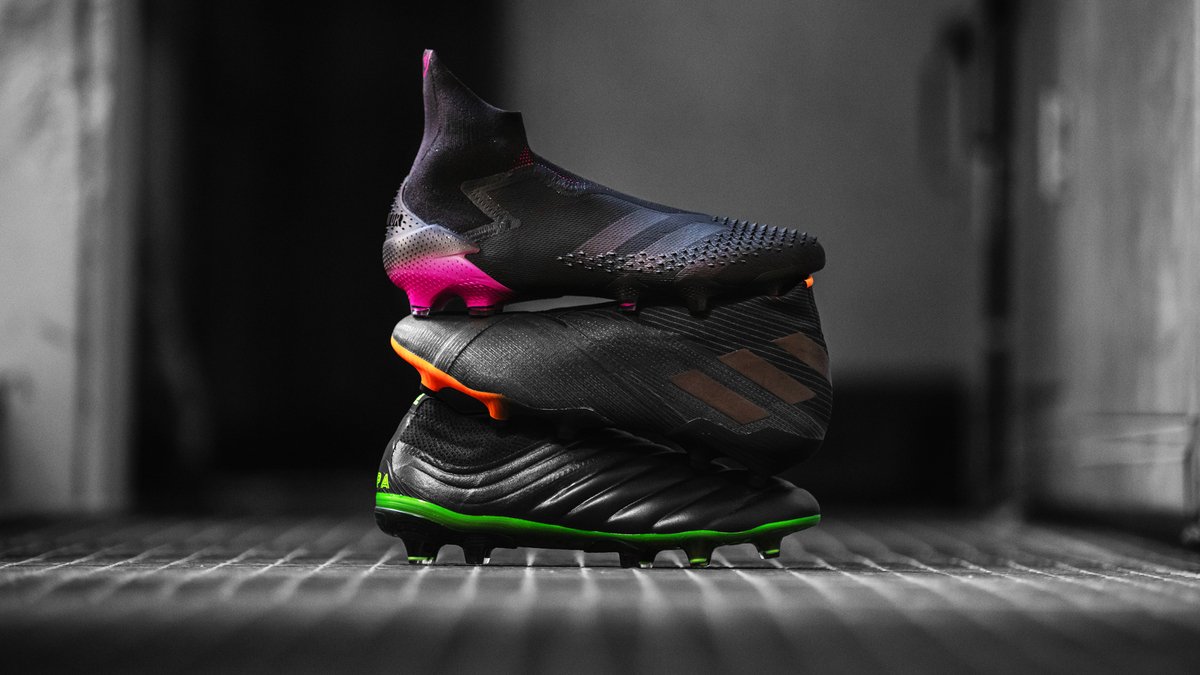 adidas Dark motion | Black boots with a 