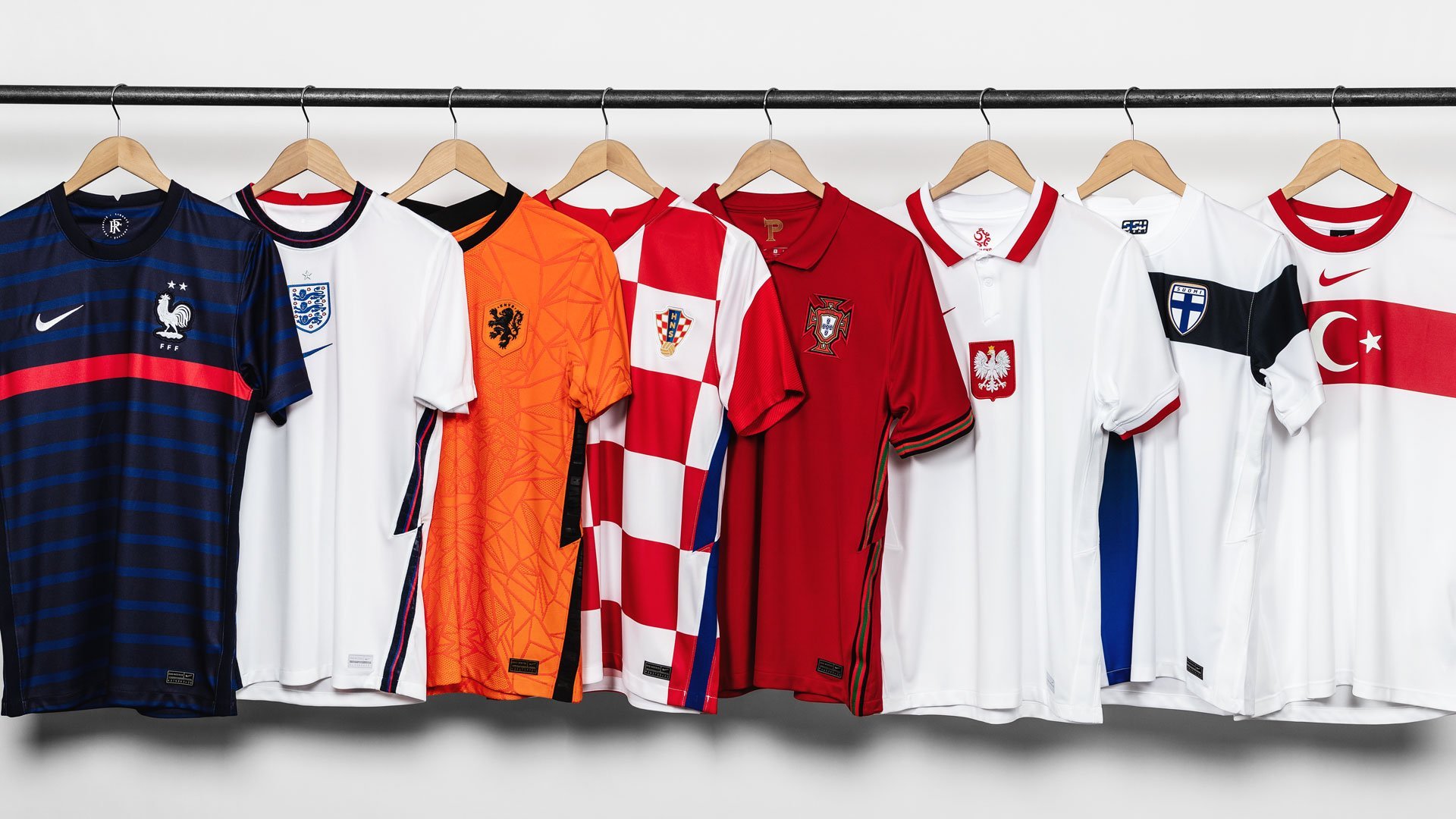 Een dag om land te eren | Nike lanceert veel nieuwe shirts voor Europese nationale teams