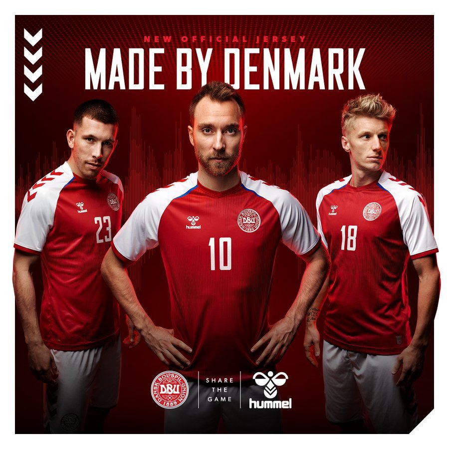 Danmarks nye landsholdstrøje fra hummel | Se den