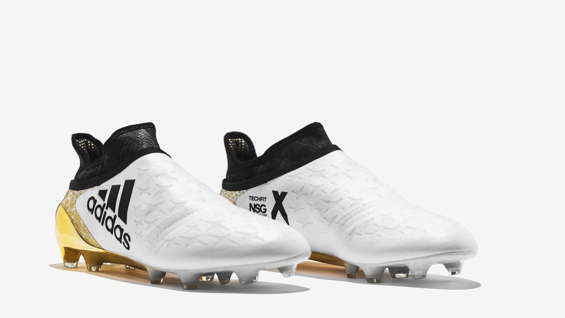 adidas x 16 purechaos white and gold
