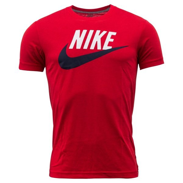 Nike T-Shirt Icon Red/Black | www.unisportstore.com