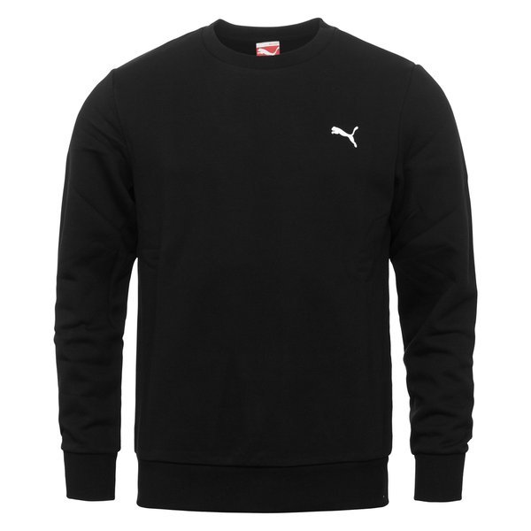 Puma Sweatshirt Black/White Logo | www.unisportstore.com