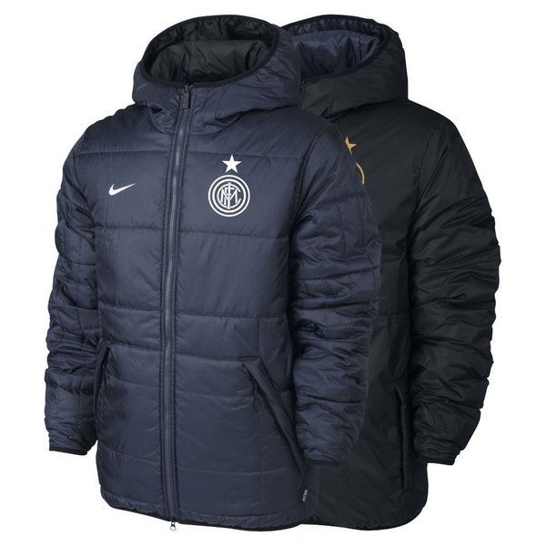 Inter Jacket Padded Flip-It Navy/Black | www.unisportstore.at