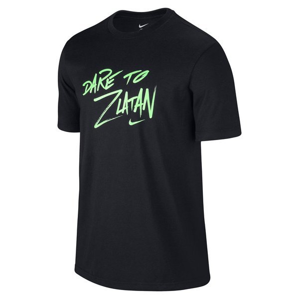 Paloma Berenjena Conductividad Nike T-Shirt Dare to Zlatan Limited Edition Black | www.unisportstore.com