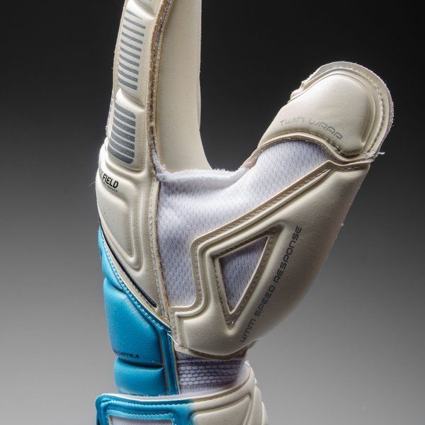 Puma Goalkeeper Glove King Gun Cut White Blue