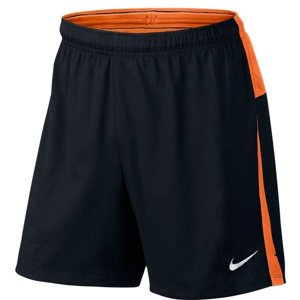 Nike Shorts Woven Sort/Orange | www.unisportstore.no