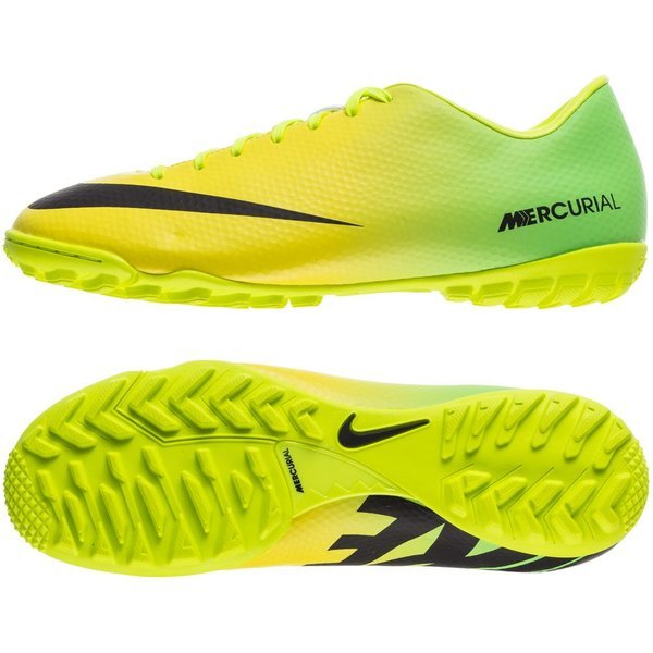 Nike Mercurial Victory IV TF Vibrant Yellow/Black/Neo Lime |  www.unisportstore.com