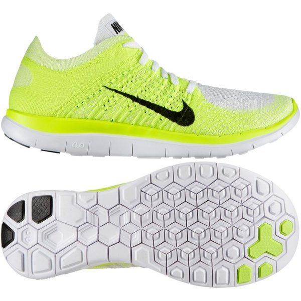 Nike Running Shoe Flyknit 4.0 Volt/White |