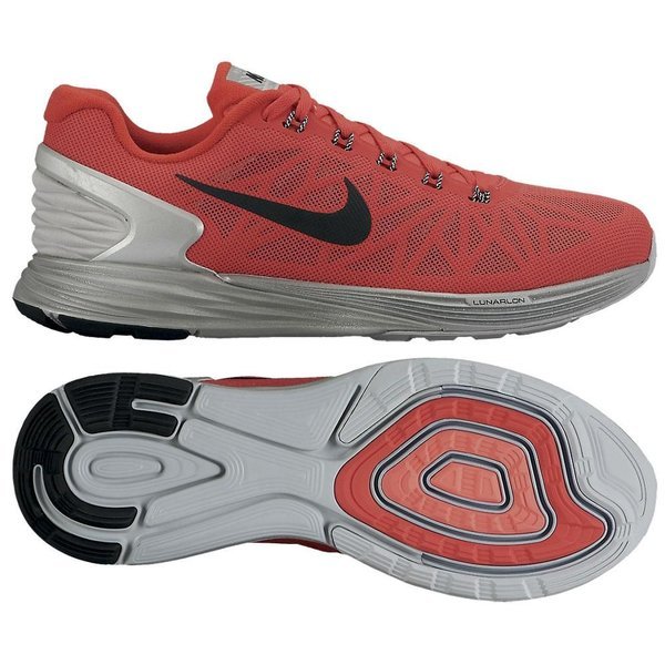 Nike Running Shoe Lunarglide 6 Red/Grey 
