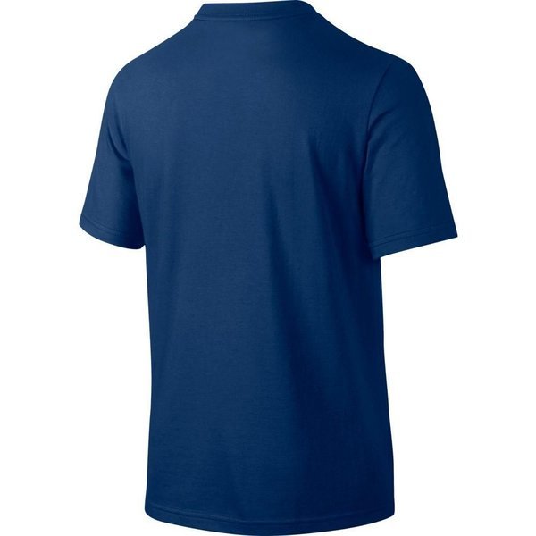 Nike T-Shirt 'Just Do It' Swoosh Gym Blue/Dark Grey Heather | www ...