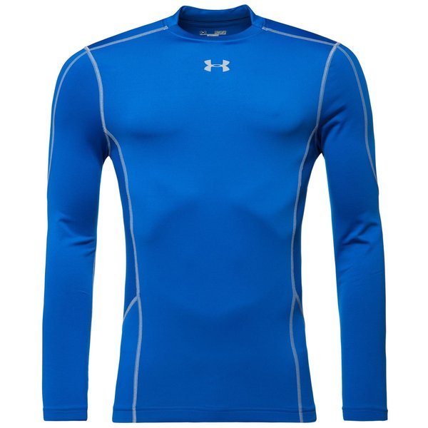 Under Armour Boys Coldgear Evo Mock Fitted Long Sleeve Protection Layer 