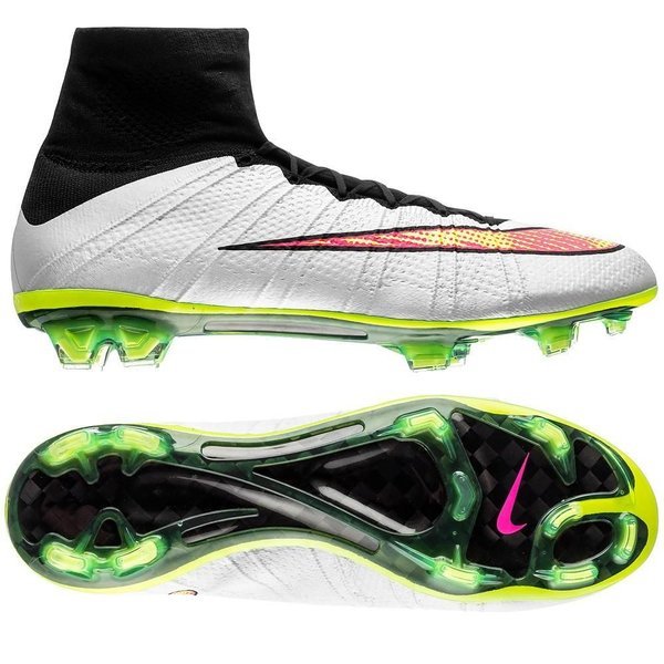 nike mercurial superfly green and pink