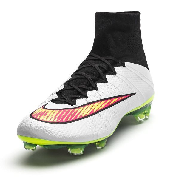 Nike Superfly FG White/Volt/Black/Hyper Pink | www.unisportstore.com