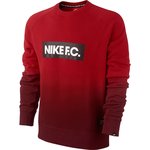 Nike F.C. Sweatshirt AW77 LS Crew Rød
