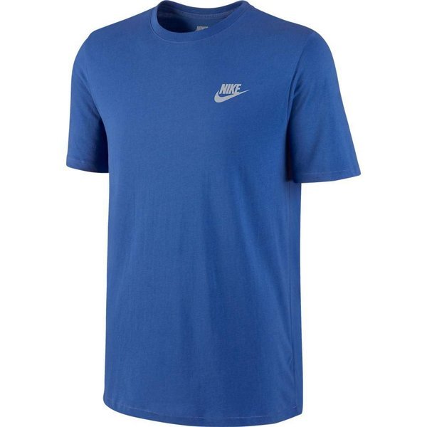 Nike T-Shirt Futura Game Royal/Wolf Grey | www.unisportstore.com