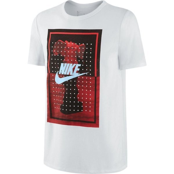 Nike T-Shirt Goddess Dot White/Ice | www.unisportstore.com