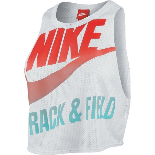 nike track and field crop top