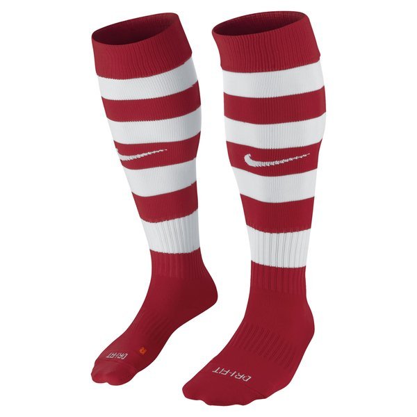 Nike Football Socks Hoop II University Red/White | www.unisportstore.com