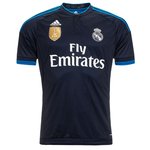 Real Madrid 3. Trøje 2015/16 + FIFA Club World Cup Winner Logo