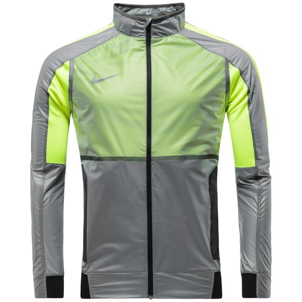 la carretera Chaqueta Trampolín Nike Training Jacket Select Revolution Lightweight Woven Dark  Grey/Volt/Black | www.unisportstore.com