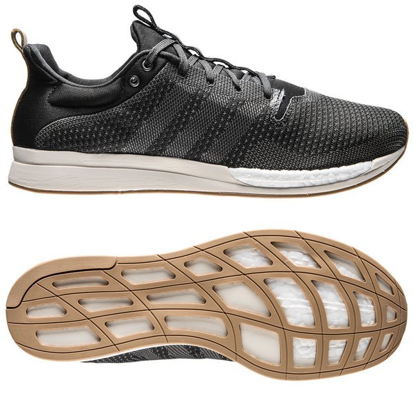 Adidas Running Shoe Adizero Feather Boost Black/Chalk White/Cardboard |