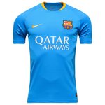 Barcelona Trænings T-Shirt Flash Blå/Gul