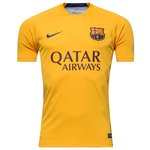 Barcelona Trænings T-Shirt Pre-Match 2 Gul/Navy Børn