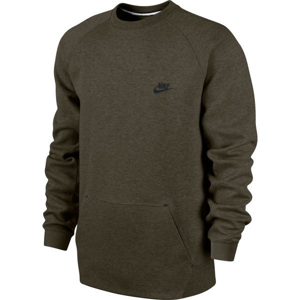 Nike Sweatshirt Tech Fleece Cargo Khaki/Black/Heather | www ...