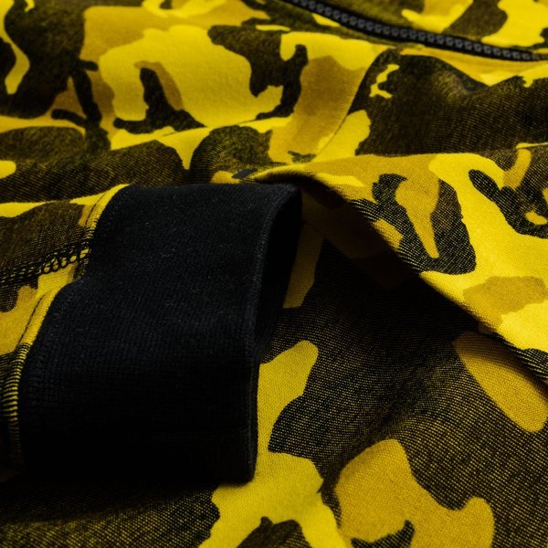 Nike Hoodie Tech Fleece Camo Yellow/Brown | www.unisportstore.com