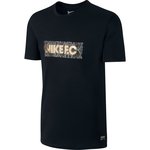 Nike F.C. T-Shirt Snakeskin Schwarz