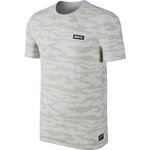 Nike F.C. T-Shirt AOP Camo Wit/Grijs