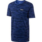 Nike F.C. T-Shirt AOP Camo Navy/Blau