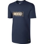 Nike F.C. T-Shirt Snakeskin Navy
