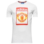Manchester United T-Shirt Tounge Weiß