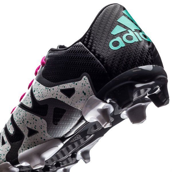 adidas X 15.3 FG/AG Core Black/Shock Mint/White Kids