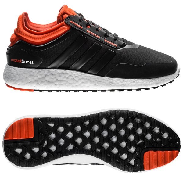 adidas Running Shoe Climaheat Rocket Boost Core Black/Solar Orange |  www.unisportstore.com