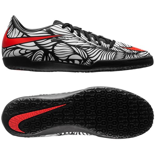 Nike Hypervenom Phelon Neymar Jr IC Black/Bright Crimson/White | www.unisportstore.com