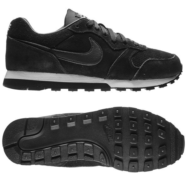 Nike MD Runner 2 Leather Premium Black | www.unisportstore.com