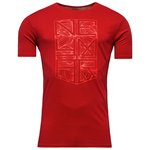Nike T-Shirt Neymar Jr "Ousadia e Alegria" Logo Rød