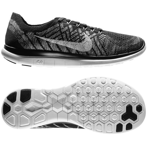 Erfgenaam Ga naar beneden Herstellen Nike Free Running Shoe Flyknit 4.0 Black/White/Wolf Grey |  www.unisportstore.com