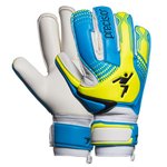 Precision Goalkeeper Glove Fusion-X Replica Roll Cyan/Yellow/White Women