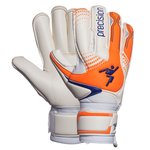 Presicion Goalkeeper Gloves Fusion-X Rollfinger White/Blue/Orange