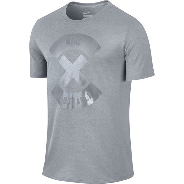 Nike T-Shirt FootballX Wolf Grey | www.unisportstore.com