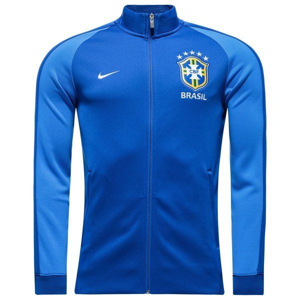 Brasilien Trainingsjacke Authentic N98 Blau