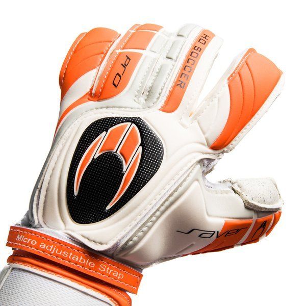 HO Soccer Goalkeeper Glove Pro Saver Negative Extreme White HO Soccer Goalkeeper Glove Pro Saver Negative Extreme White