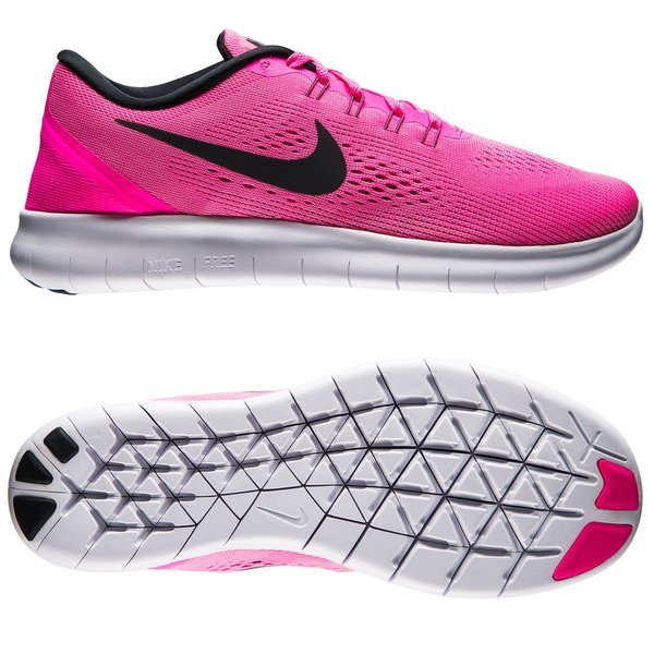 Nike Free Running Shoe Free RN Pink Blast/Black/Fire Pink/White Women |  www.unisportstore.com