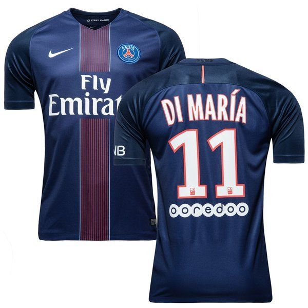 Paris Saint Germain Home Shirt 2016 17 DI MARIA 11 Kids