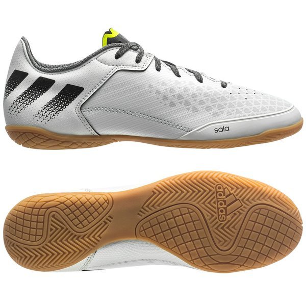 adidas Ace 16.3 Court IN Crystal White/Core Black/Solar Yellow |  www.unisportstore.com