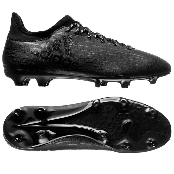 adidas X 16.3 FG/AG Core Black/Dark Grey | www.unisportstore.com
