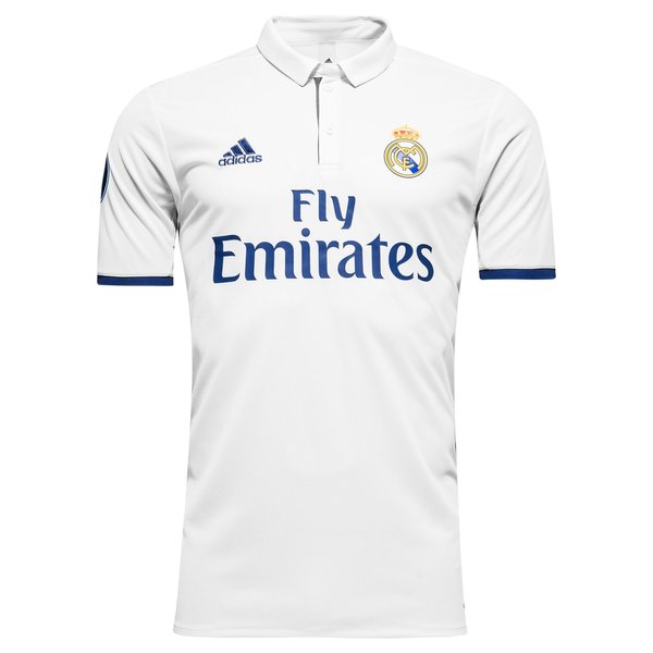 Flash bang groot Real Madrid Champions League Home Shirt 2016/17 | www.unisportstore.com